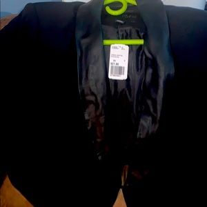 Black cropped blazer